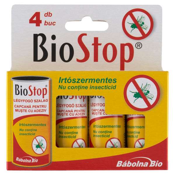BioStop légyfogó szalag - 4 db
