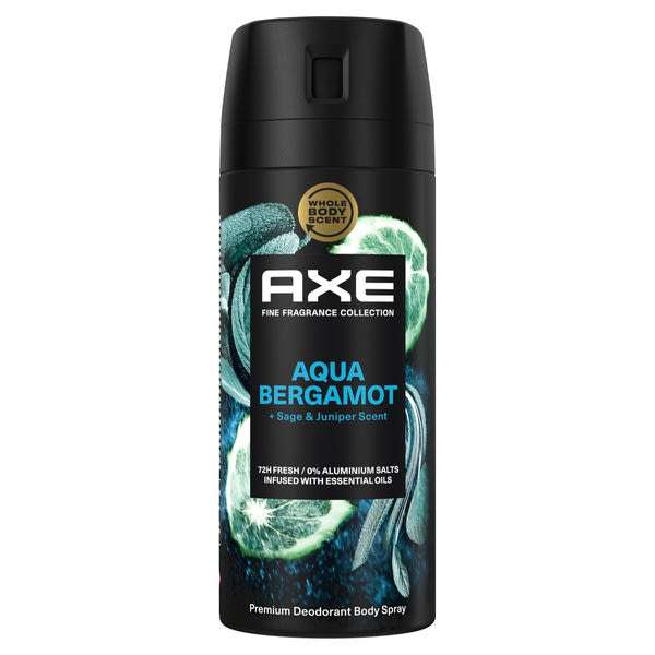 Axe Aqua Bergamott deo spray - 150 ml
