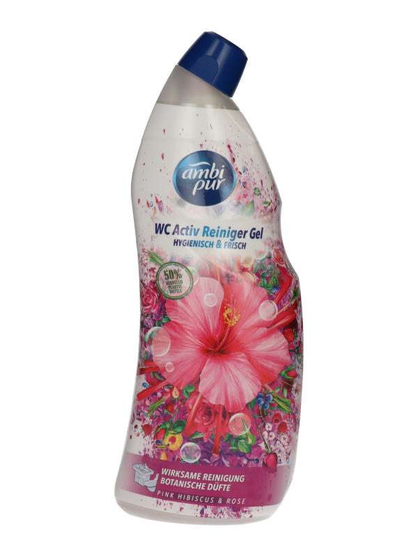 Ambi Pur Pink Hibiskus & Rose WC gél - 750 ml