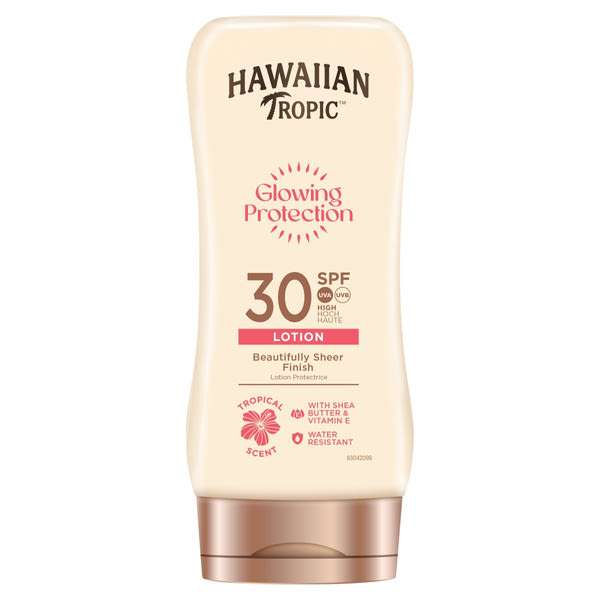 Hawaiian Tropic glowing Protection lotion napozó SPF30 - 180 ml