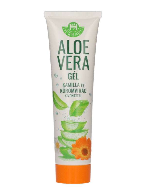Herbária Aloe Vera gél kamilla és körömvirág kivonattal - 100 ml