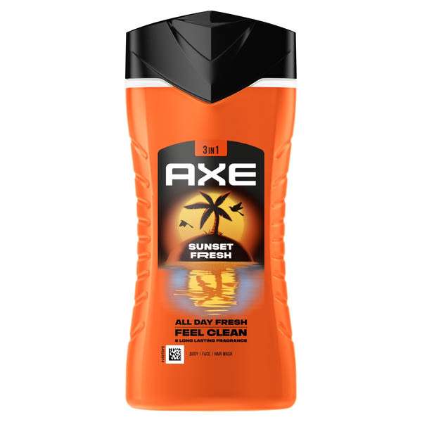 Axe Sunset Fresh 3 in 1 tusfürdő - 250 ml