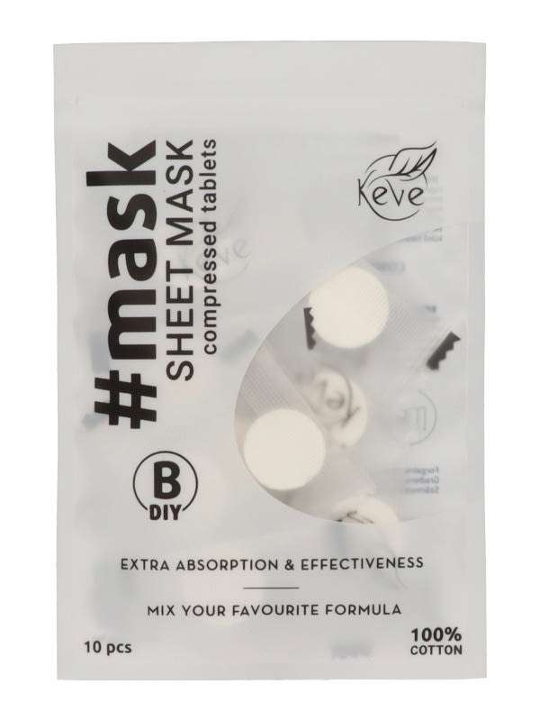 Keve #Mask DIY fátyolmaszk tabletta - 10 db