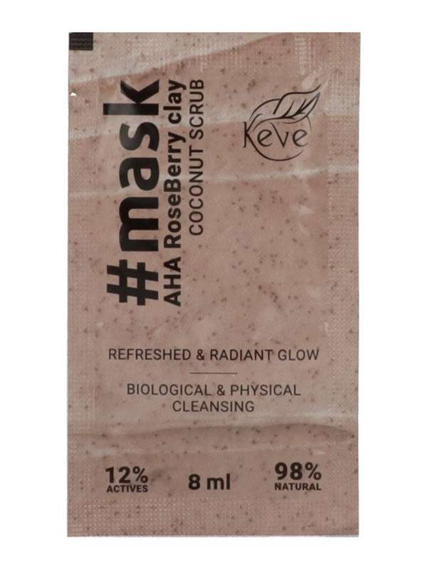 Keve #mask Hámlasztó rózsaagyag arcradír - 8 ml