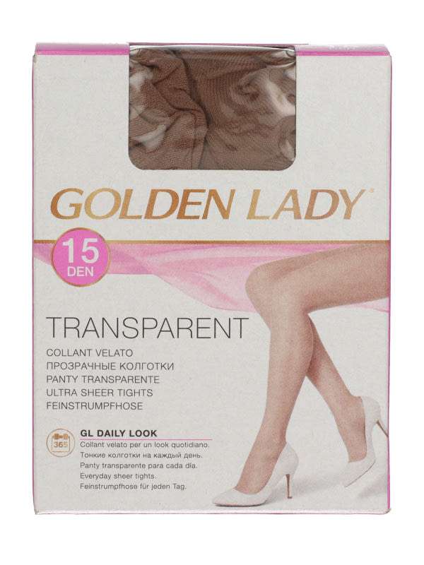Golden Lady Transparent harisnyanadrág 15  Den Diano M - 1 db
