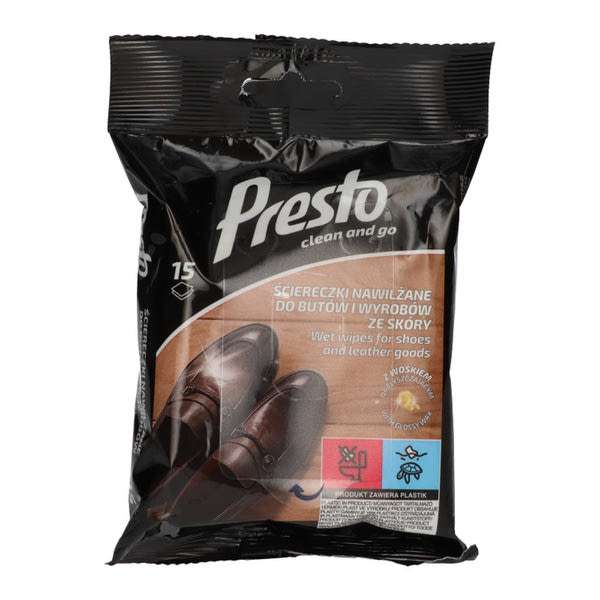 Presto nedves cipőtörlő 15 db-os - 1 db
