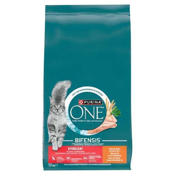 Purina One Sterilcat csirkében gazdag száraz macskaeledel - 7,5 kg