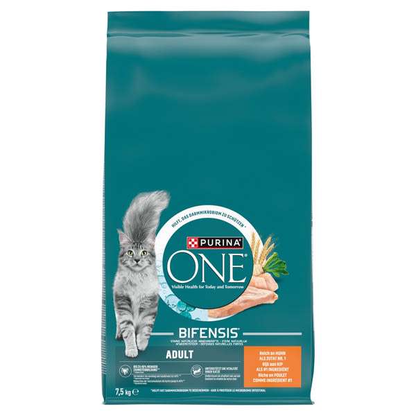 Purina One csirkében gazdag száraz macskaeledel - 7,5 kg
