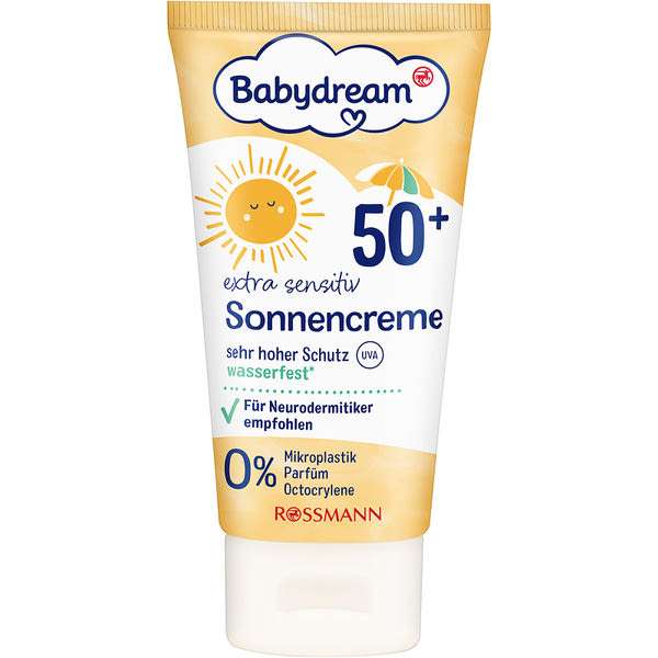 Babydream napozókrém LSF 50+ - 75 ml