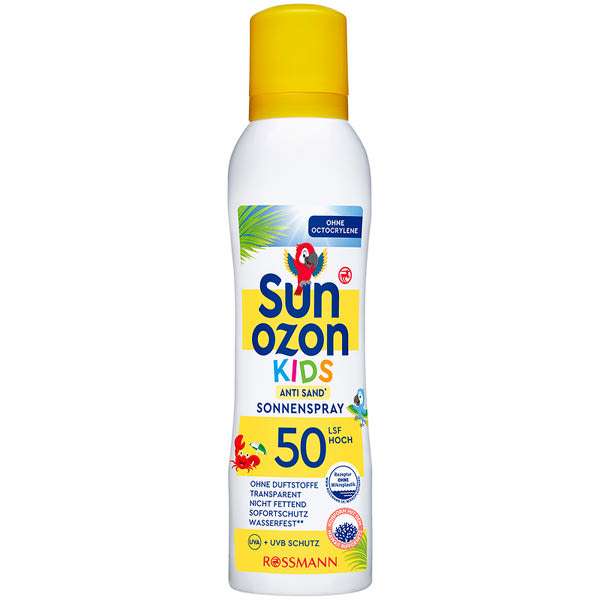 SunOzon Kids Anti Sand napozó spray gyerekeknek LSF50 - 200 ml