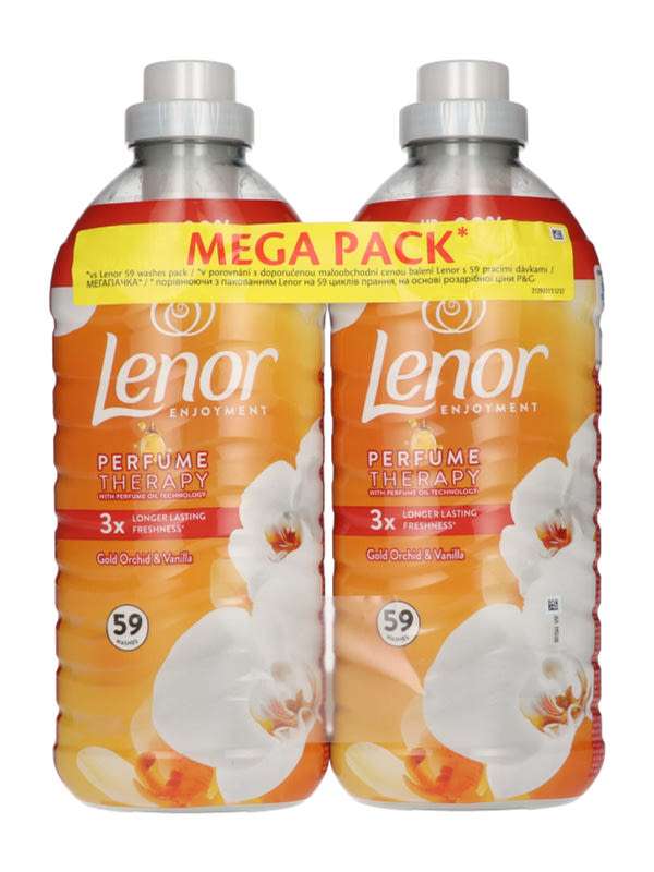 Lenor Gold Orchid öblítő duo 118 mosás - 2478 ml