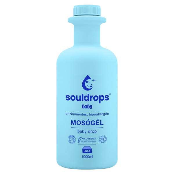 Souldrops Baby mosógél 40 mosás - 1000 ml