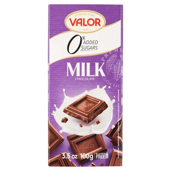 Valor tejcsokoládé édesítőszerekkel - 100 g