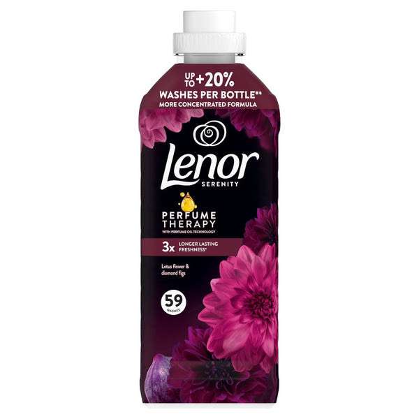 Lenor Lotus Flower & Diamond Figs öblítő 59 mosás - 1239 ml