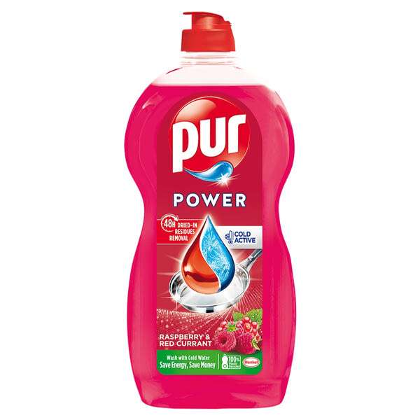 Pur Power Raspberry & Red Currant kézi mosogatószer - 1200 ml