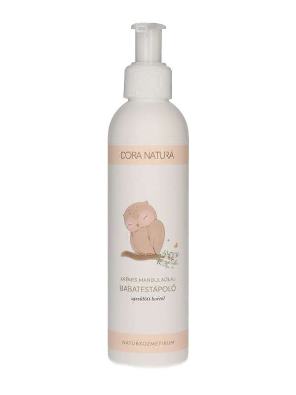 Dora Natura Krémes mandulaolaj babatestápoló - 200 ml