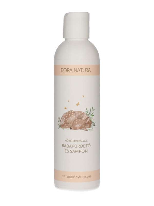 Dora Natura Körömvirágos babafürdető és sampon - 200 ml