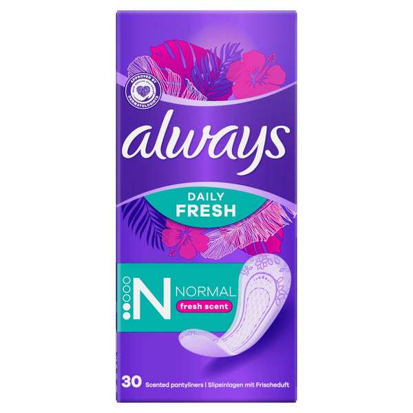 Always Daily Fresh Normal, Friss illattal - 30 db