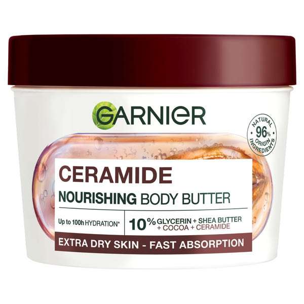 Garnier BodyFood Cocoa bőrnyugtató testvaj - 380 ml