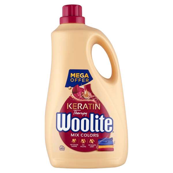 Woolite folyékony mosószer színes - 3600 ml