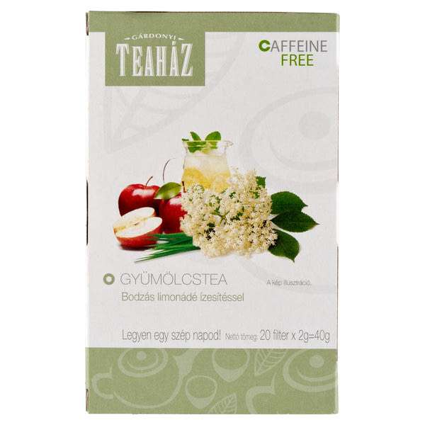 Gárdony Teaház gyümölcstea bodzás limonádé ízesítéssel - 40 g