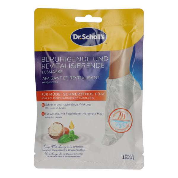Scholl PediMask revitalizáló lábmaszk 1 pár - 1 db