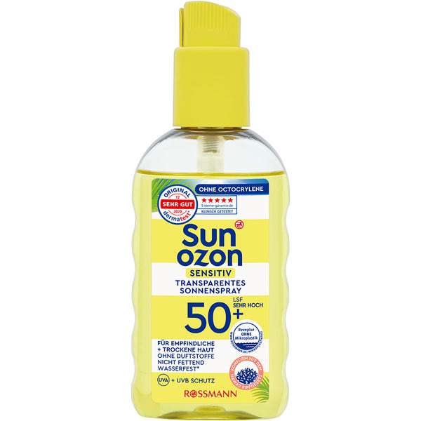 SunOzon Sensitiv napozó spray LSF50+ - 200 ml