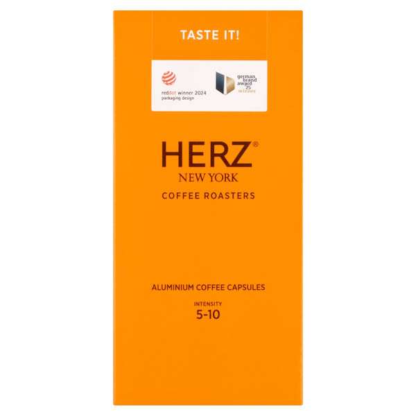 Herz New York Coffee Roasters Nespresso Taste Itkapszulás kávé - 10 db