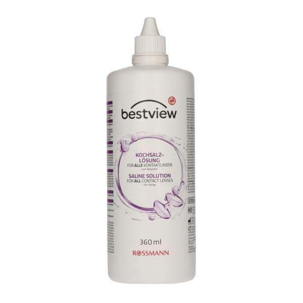 Best View sóoldat minden típusú kontaklencséhez - 360 ml