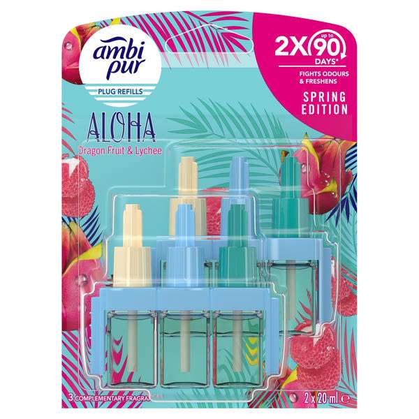 Ambi Pur 3Volution Aloha elektromos légfrissítő-utántöltő  - 40 ml