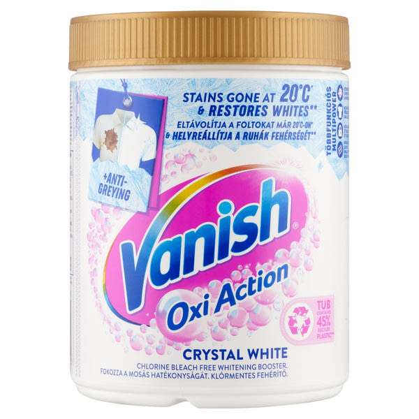 Vanish Oxi Action folteltávolító és fehérítő por - 970 g