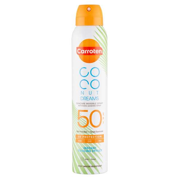 Carroten Coconut Dreams napvédő spray SPF50 - 200 ml