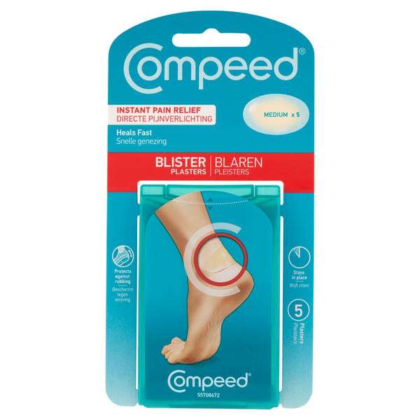 Compeed vízhólyagtapasz közepes méretben - 5 db
