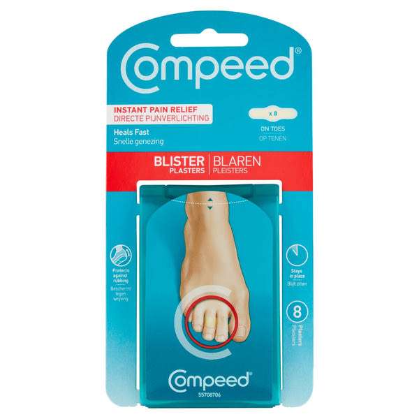 Compeed vízhólyagtapasz lábujjra - 8 db