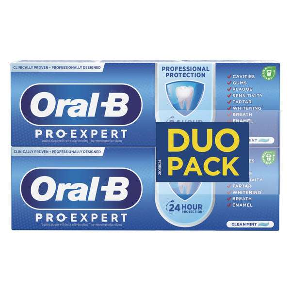 Oral-B Pro-Expert Professional Protection fogkrém 2x75 ml - 150 ml
