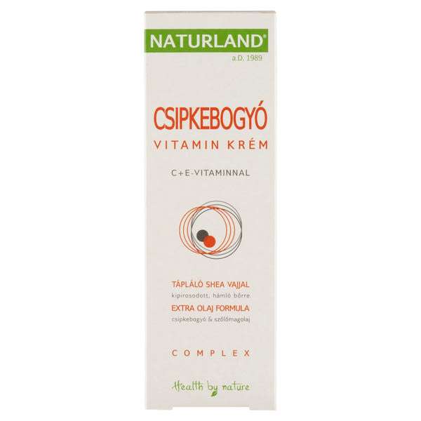 Naturland Csipkebogyó vitamin krém - 100 ml
