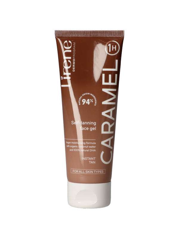 Lirene Perfect Tab önbarnítógél arc&test caramel - 75 ml