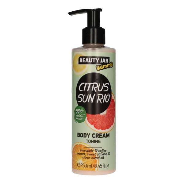 Beauty Jar Citrus Sun Rio tonizáló ápoló krém - 250 ml