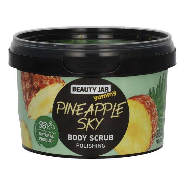 Beauty Jar Pineapple Sky testradír ananász illattal - 360 ml