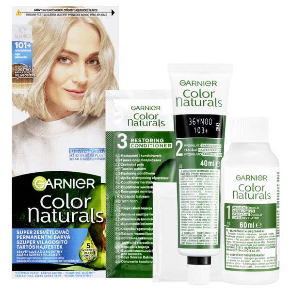 Garnier Color Naturals tartós hajfesték /101+ Platinum Ice - 112 ml