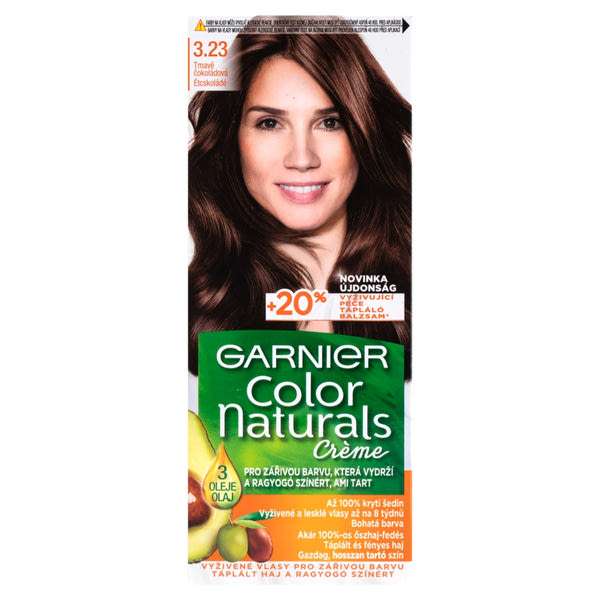 Garnier Color Naturals tartós hajfesték /3.23 étcsokoládé - 110 ml