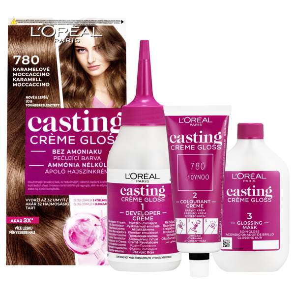 L'Oréal Paris Casting Creme Gloss hajfesték /780 Caramel Moccaccino - 180 ml