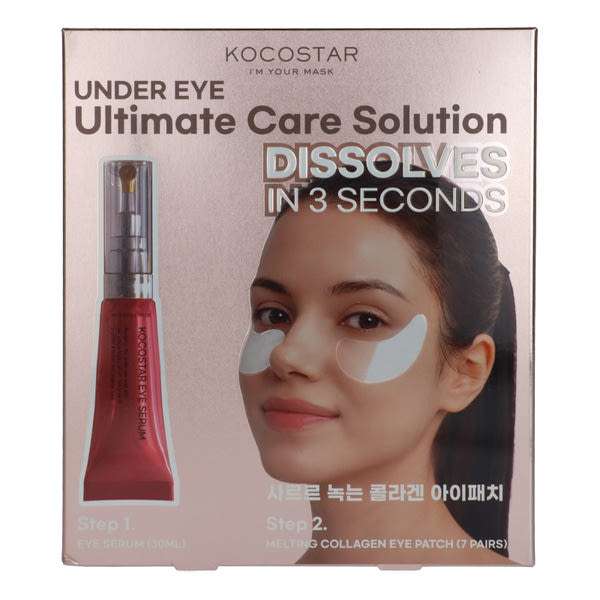 Kocostar szemkörnyék szérum és tapasz szett - 30 ml