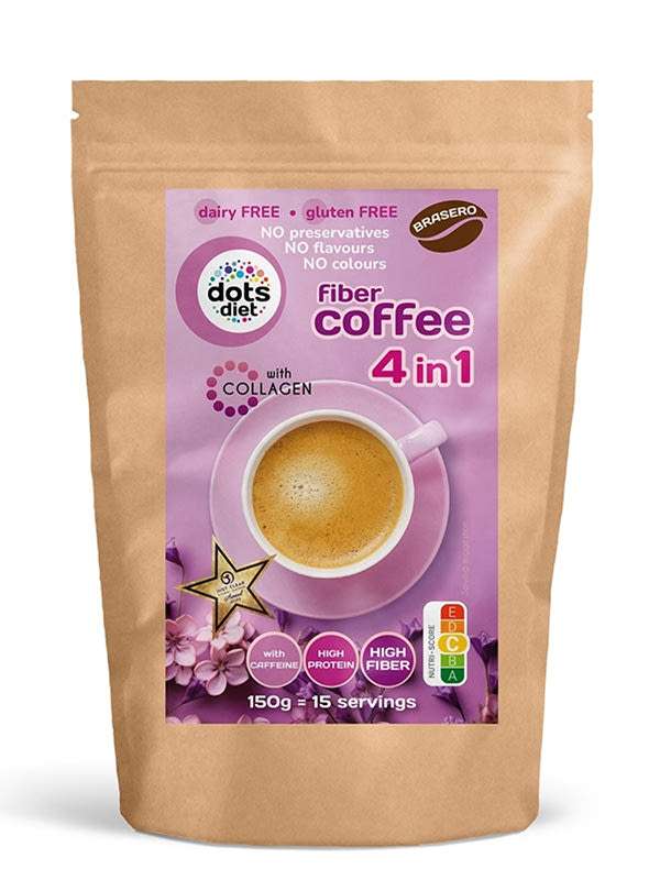 DotsDiet 4:1 kollagénes kávé - 150 g
