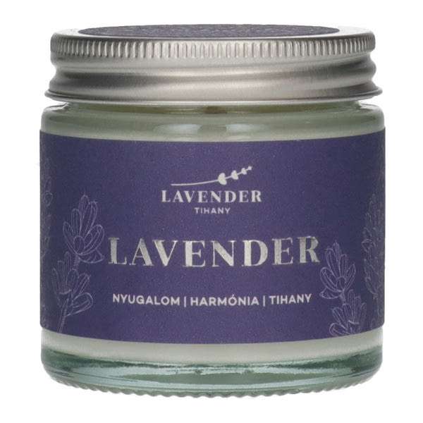 Lavender Tihany levendula szójaviasz gyertya - 1 db