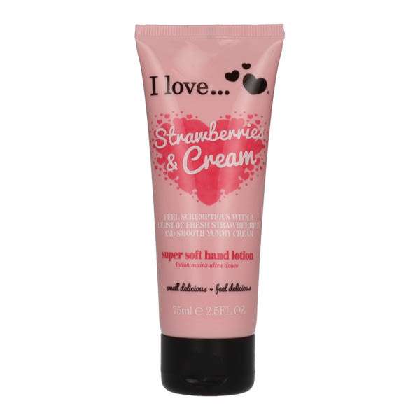 L Love hidratáló eperkrémes kézkrém - 75 ml
