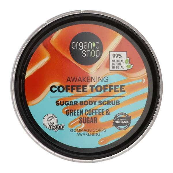 Organic Shop Coffee Toffee testradír - 250 ml