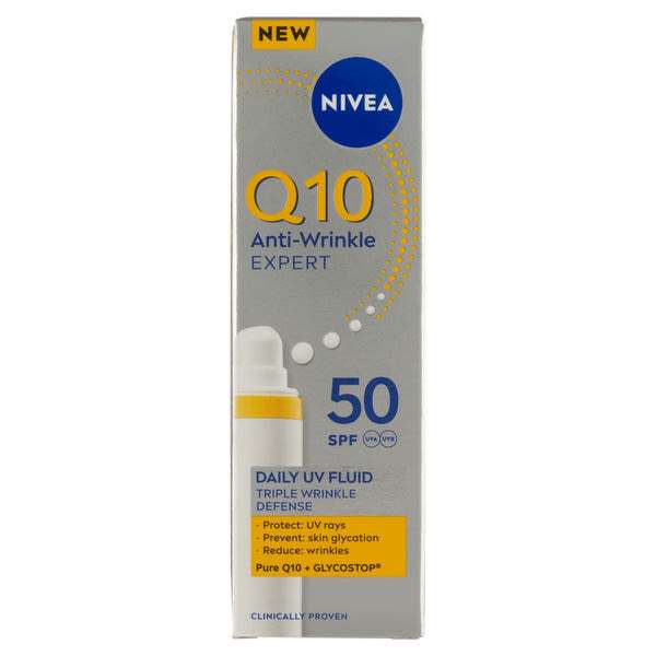 Nivea Q10 Anti-Wrinkle Uv nappali fluid FF50 - 40 ml
