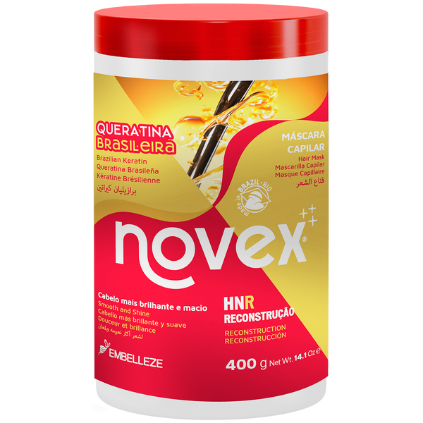 Novex Brazilian hajpakolás keratinnal - 400 ml