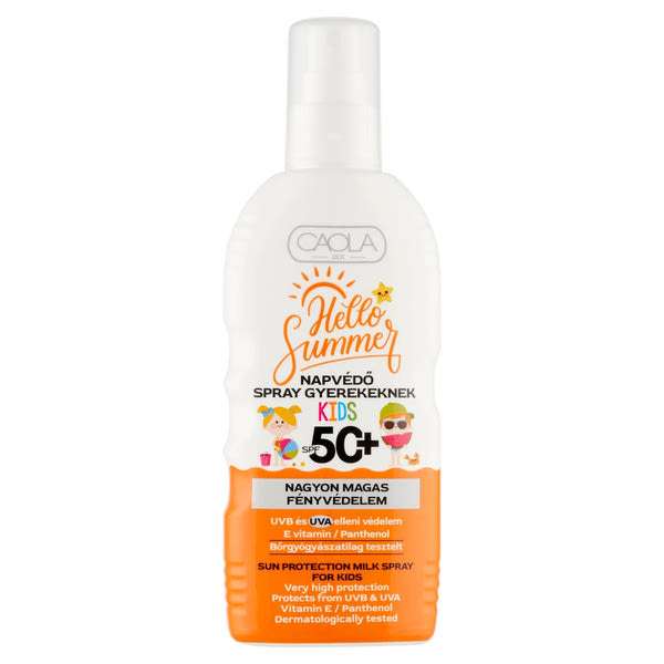 Caola Hello Summer Kids napvédő spray SPF50+ - 200 ml